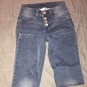 Dark wash jeans!